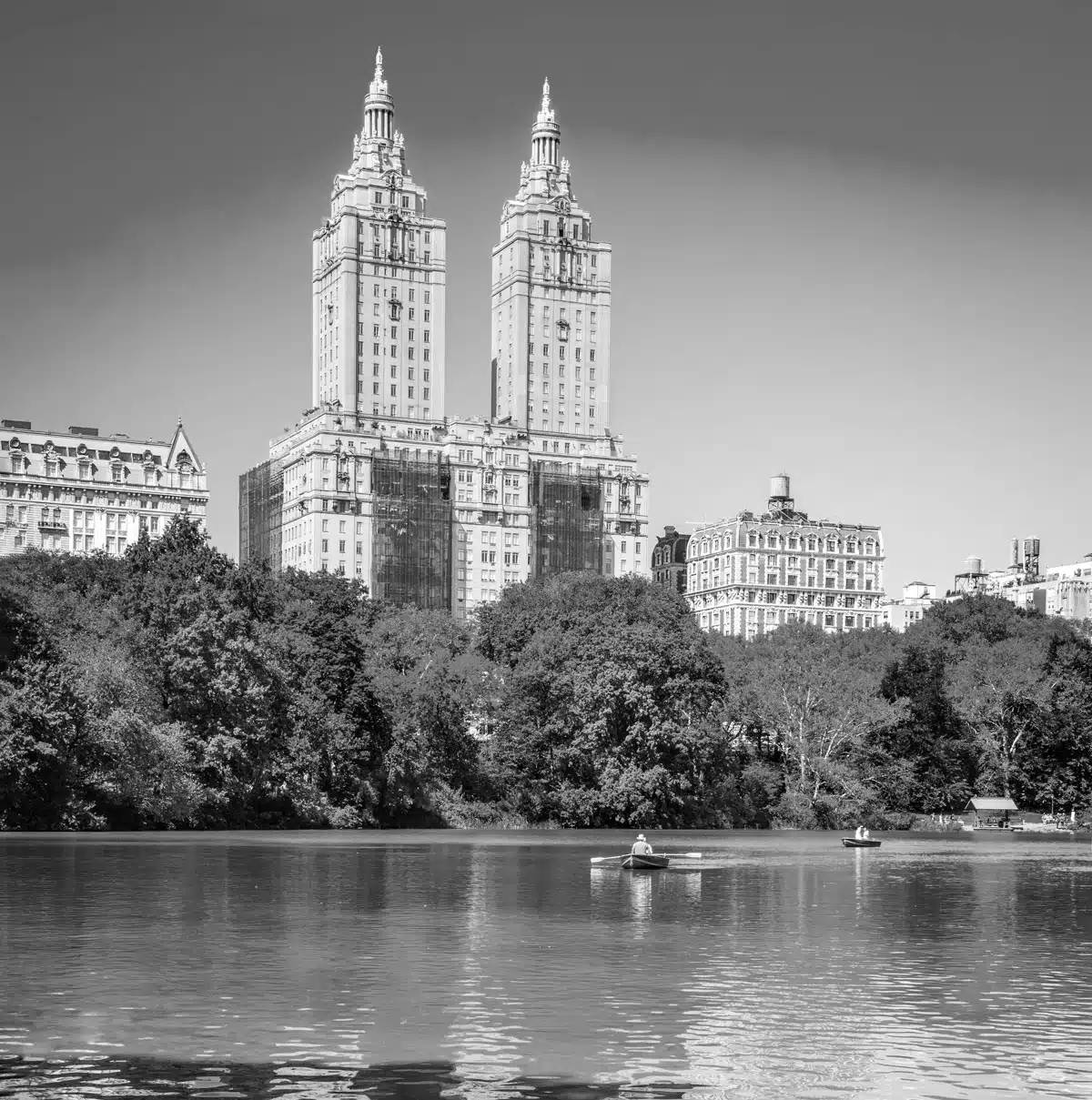 El Dorado apartment building view from Central Park, Manhattan